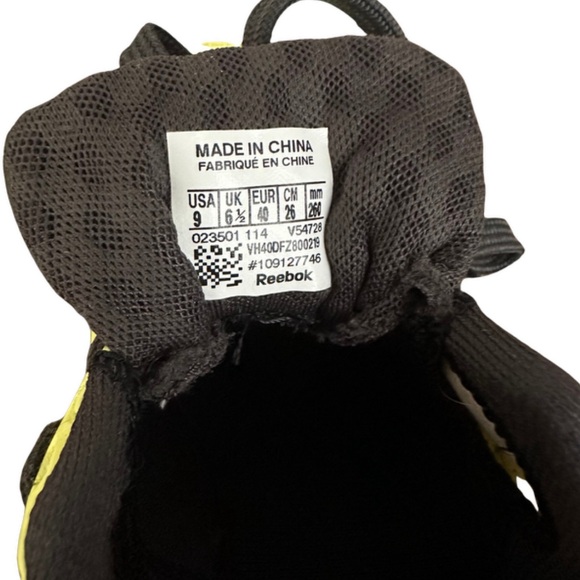 Reebok Zquick Trainer Punch Women’s Running Sneakers in Yellow Size 9 - Picture 6 of 6